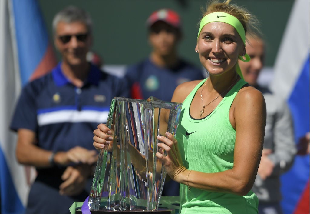 Elena Vesnina and Svetlana Kuznetsova deliver an intense live betting BNP Paribas Open final