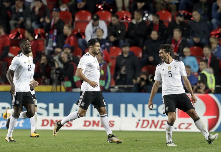 Germany tries to continue winning football games to stay on top of Group C