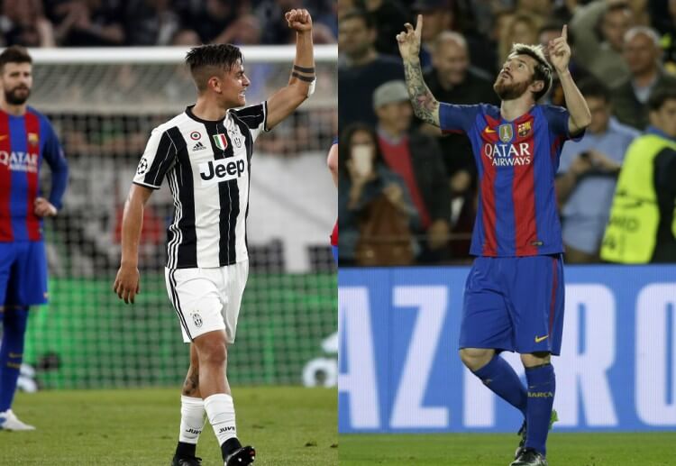 Đặt cược trực tuyến cho cuộc đối đầu giữa Juventus và Barcelona