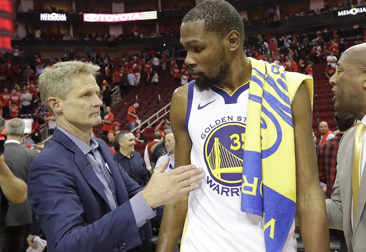 Steve Kerr and Ken Durant both want to win the critical live betting match in Game 6