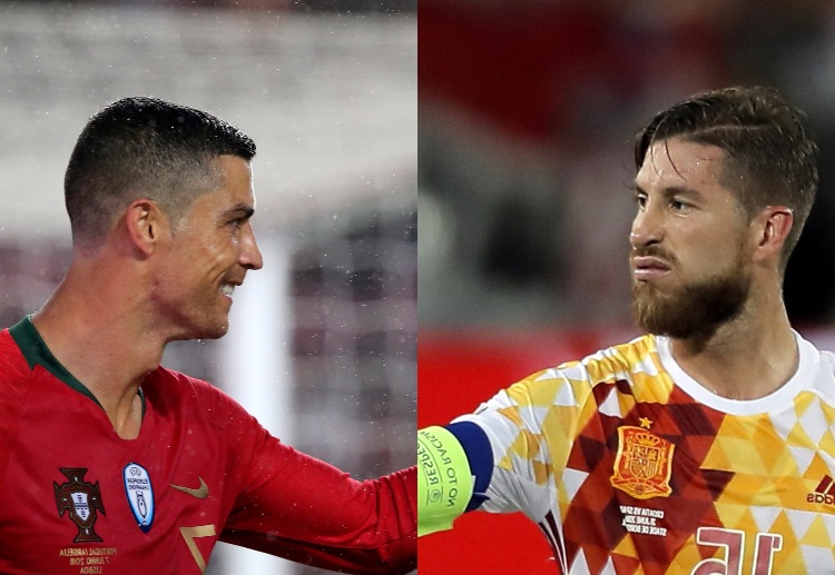 ทั้ง คริสเตียโน โรนัลโด้ และ เซร์คิโอ้ รามอส ทั้งคู่ค้าแข้งอยู่กับ เรอัล มาดริด ยักษ์ใหญ่ใน ลา ลีกา