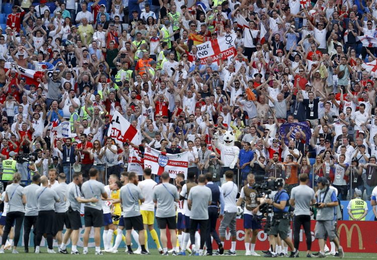 England fans are getting excited with how the team will dominate Belgium in their World Cup 2018 fixture