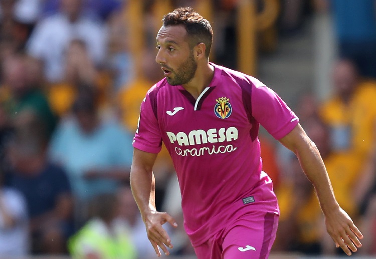 Santi Cazorla failed to score during the La Liga match between Villarreal and Girona