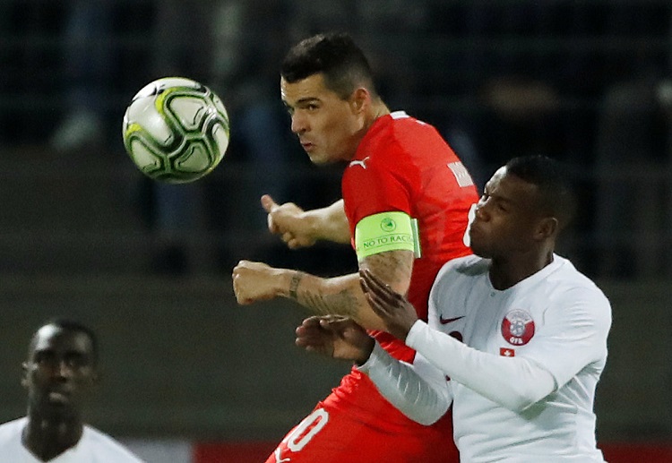 Granit Xhaka look forward to beat Belgium in their home as they clash in UEFA Nations League