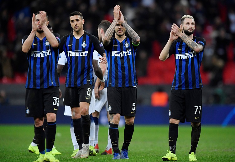 Inter Milan failed to upset Tottenham Hostpur in their recent Champions League game