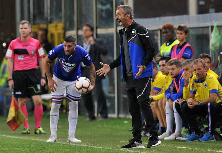 Sampdoria coach Marco Giampaolo expects his side to perform in their upcoming Serie A match with Juventus