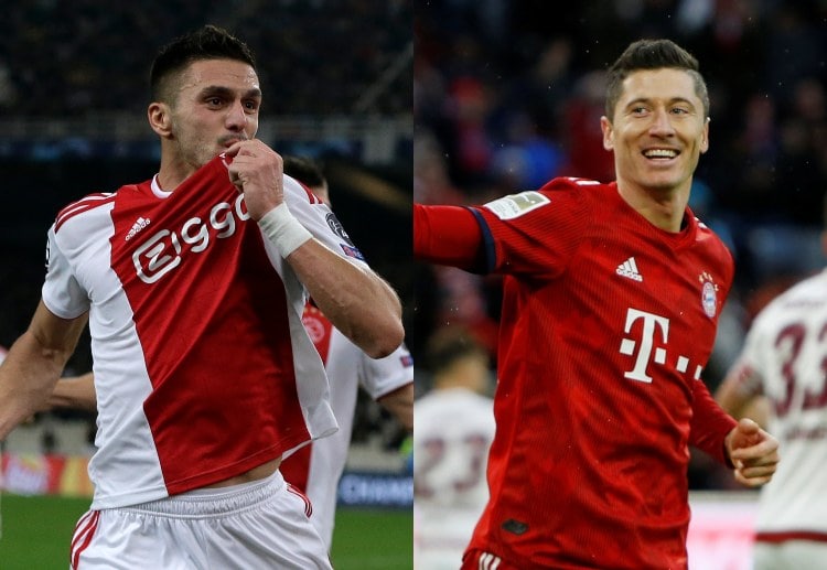 Dusan Tadic & Robert Lewandowski are all out to seal a victory for their teams in the Champions League