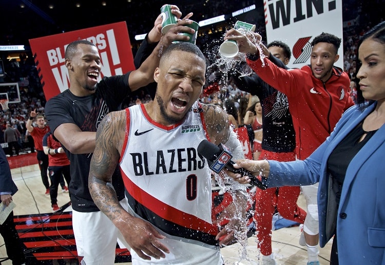 performa Damian Lillard playoff NBA