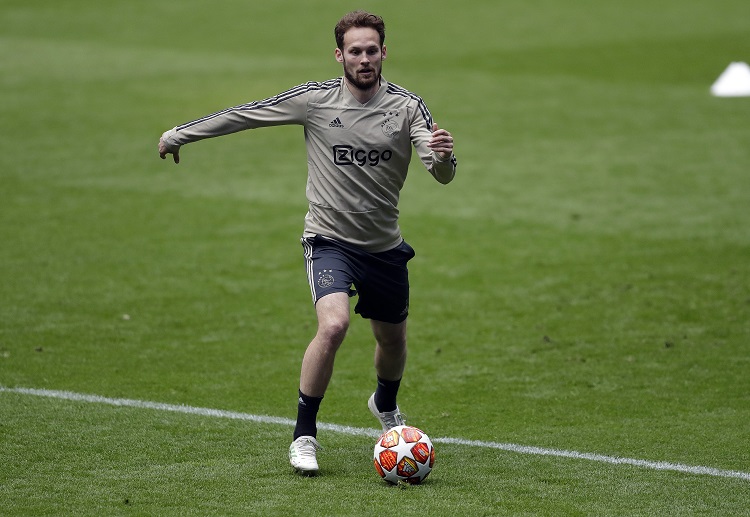 Daley Blind hits Ajax's second goal that sealed their victory over PSV in the Dutch Super Cup