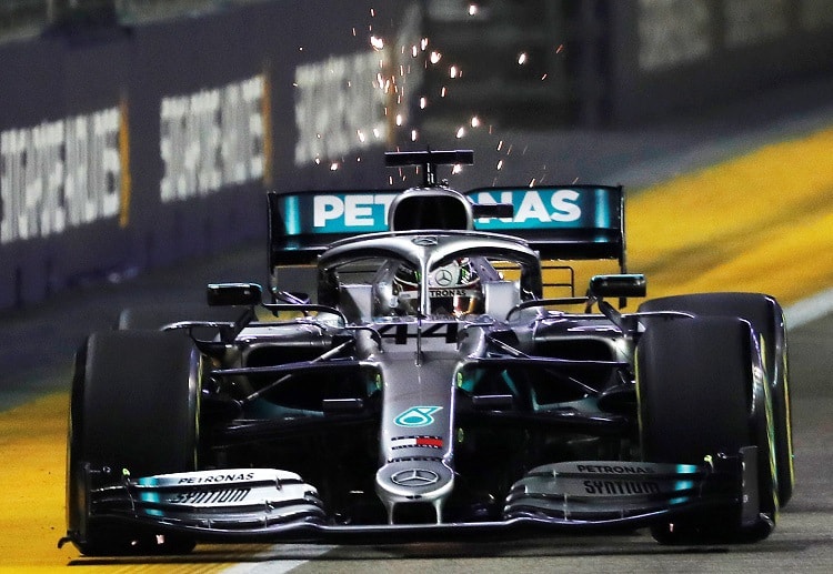 Lewis Hamilton will look to win his third consecutive Singapore Grand Prix trophy