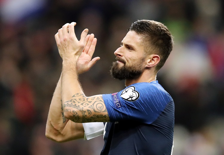 Olivier Giroud’s late penalty helped France to escape a defeat against Moldova in Euro 2020