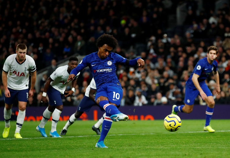 Chelsea are 8 points ahead of Arsenal in the Premier League table