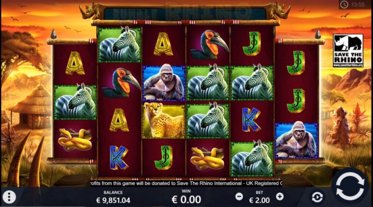 เกมน้องใหม่จากค่าย Pariplay กับ Rumble Rhino จาก SBOBET