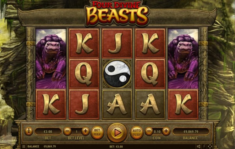 เกมสล็อตธีมเสือและมังกรในตำนาน เปิดตัวแล้ววันนี้ กับ Four Divine Beast จาก SBOBET