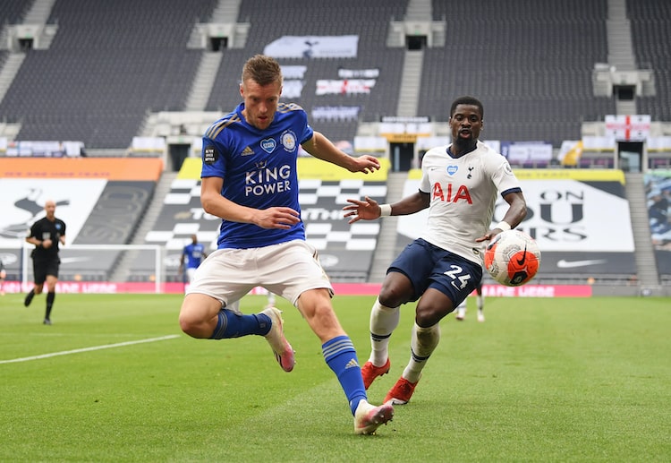 Jamie Vardy is left frustrated following a Premier League loss to Tottenham Hotspur