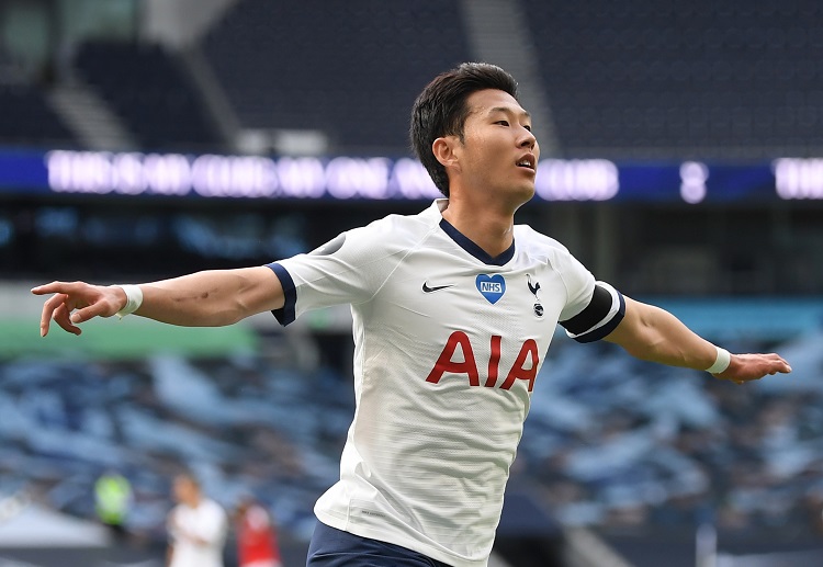Son Heung-min tampil gemilang dengan mencetak satu gol