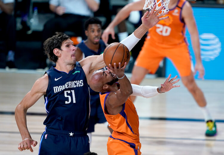 NBA 达拉斯独行侠的马扬诺维奇跑位