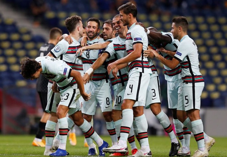 Portugal have beaten Croatia, 4-1, as they aim to defend the UEFA Nations League title