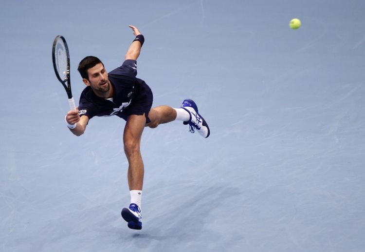 ข่าวเทนนิส โนวัค ยอโควิช ลงสนามในการแข่งขัน เอทีพี ไฟนอลส์