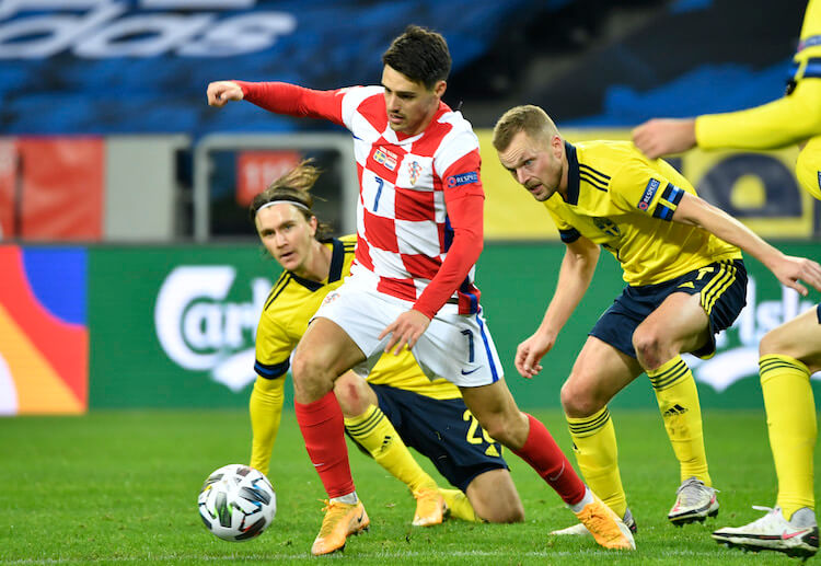 Tỉ số UEFA Nations League 2020 Thụy Điển 2-1 Croatia