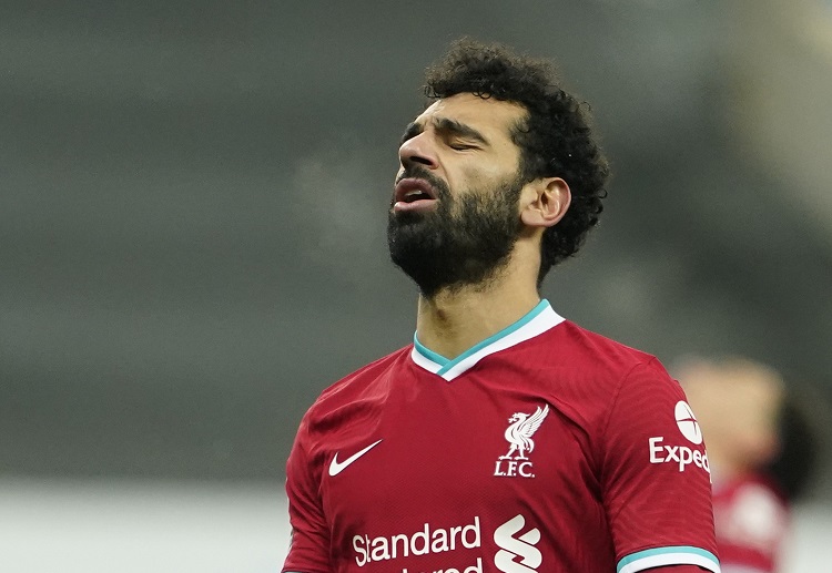 Mohamed Salah is strangely sloppy in front of goal against Newcastle United during their Premier League clash