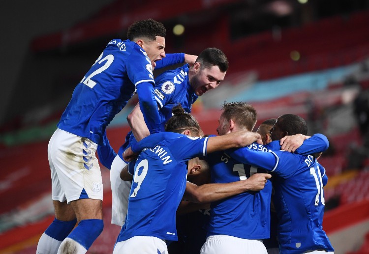 Everton perkasa dalam Derby Merseyside kali ini. Liverpool takluk 0-2.