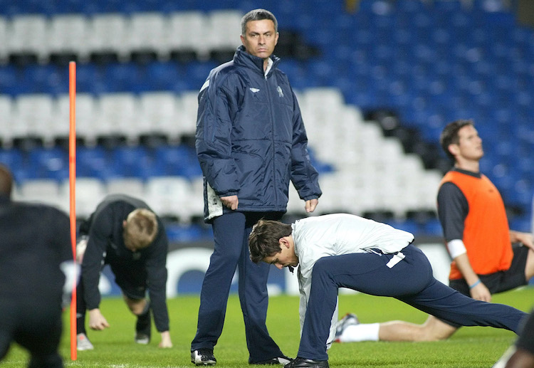 During his time at Chelsea, Jose Mourinho guided the club to back-to-back Premier League titles