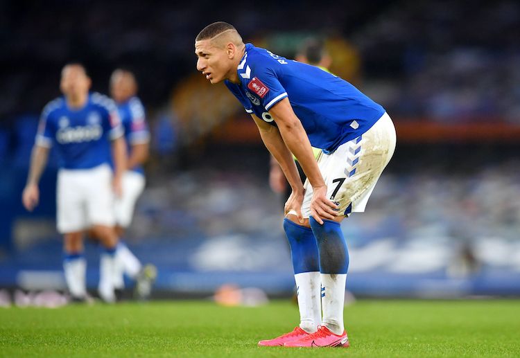 英格兰足总杯 埃弗顿的迪涅近段时间赛场上的动态