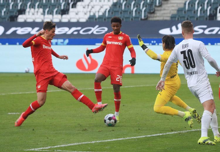 Patrick Schick jadi penentu kemenangan untuk Leverkusen