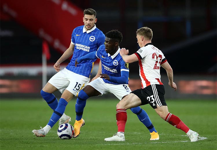 英超 布莱顿的比索马正在寻求突破