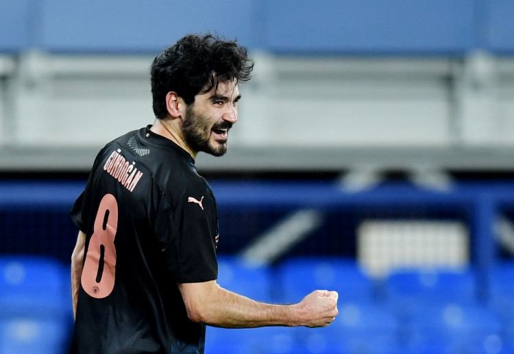 Ilkay Gundogan scored in Manchester City's previous match in Champions League