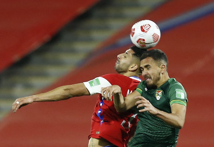 美洲杯 玻利维亚的哈奎因正在进球