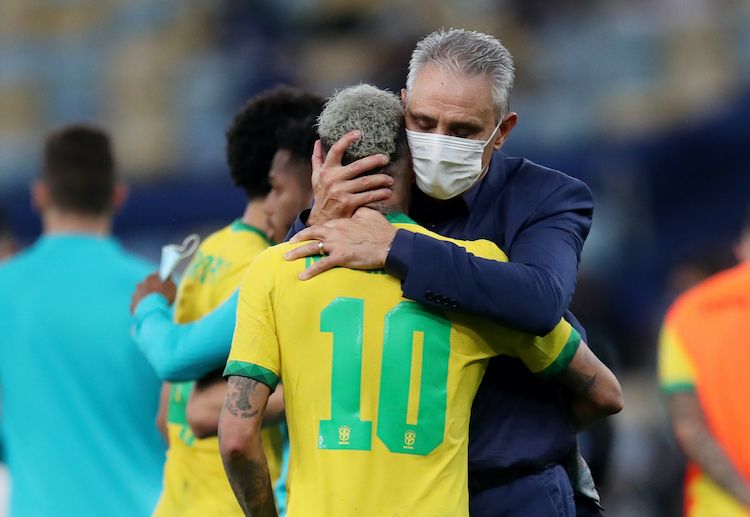 Image Alt Text 美洲杯 巴西 的席尔瓦得到了一次角球