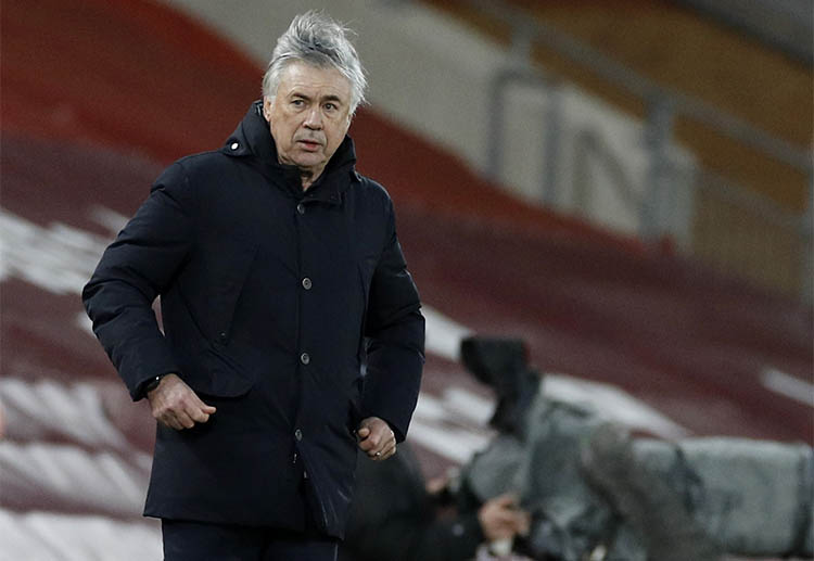 Carlo Ancelotti prepares his side Real Madrid ahead of their La Liga match against Alaves