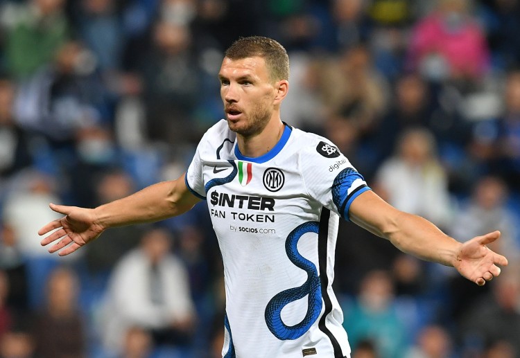 Serie A: Edin Dzeko scored on the 58th minute of Inter Milan's 1-2 away win vs Sassuolo