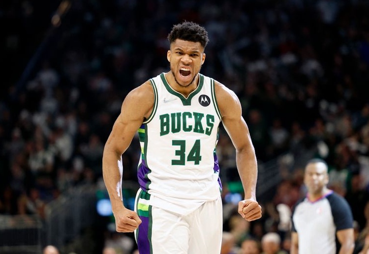 Giannis Antetokounmpo gears up ahead of the Bucks' NBA Playoffs semi-final series Game 4 against Celtics