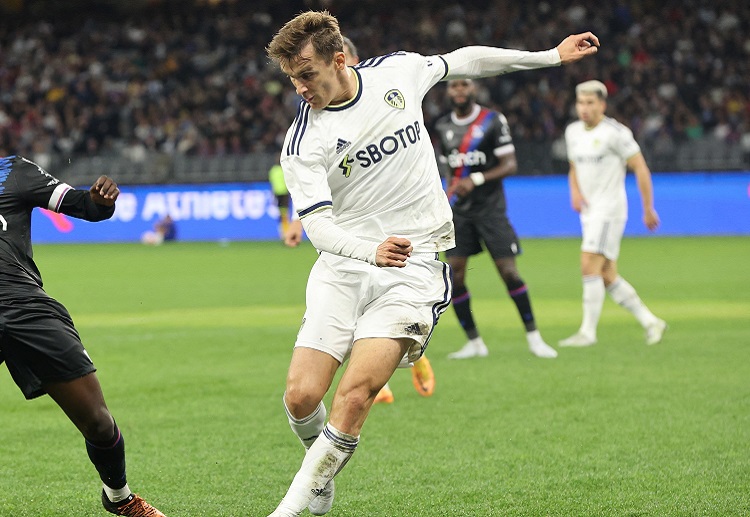 利兹联队 利兹联的球员在行动