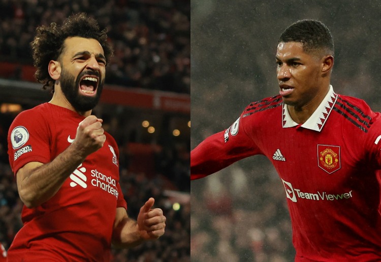 Mo Salah and Marcus Rashford face off on Sunday for the Northwest Derby in the Premier League