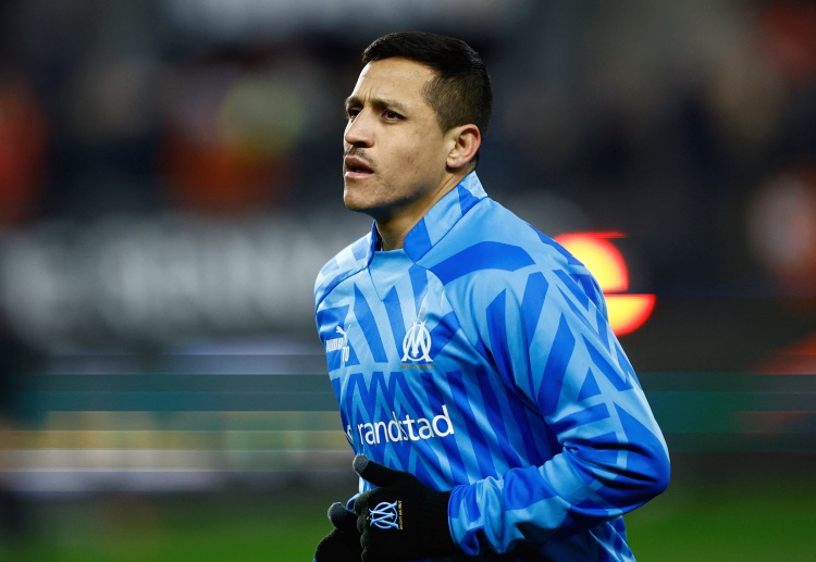 Alexis Sanchez scored 16 goals for Ligue 1 club Olympique Marseille