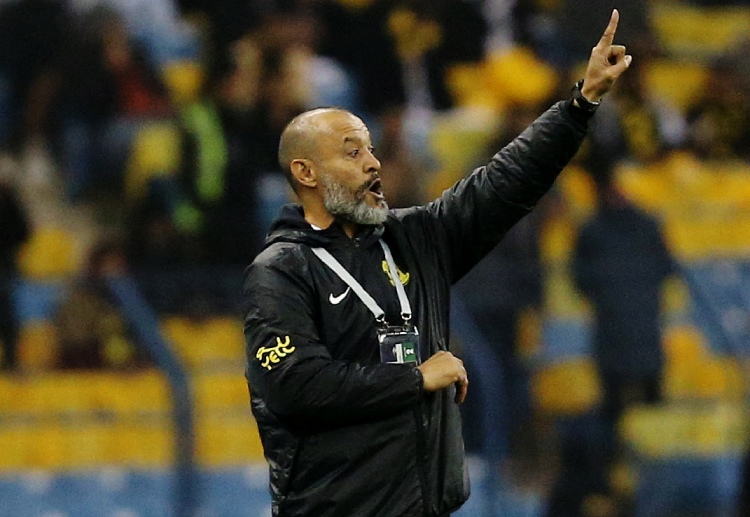 Nuno Espirito Santo of Al Ittihad will try to lead his team to victory against Al Akhdoud in the Saudi Pro League