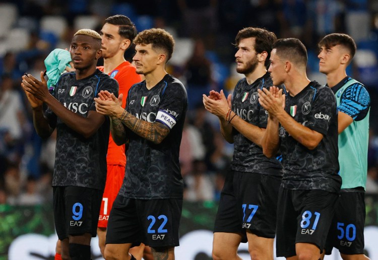 Napoli đang không có thành tích tốt ở Serie A mùa này