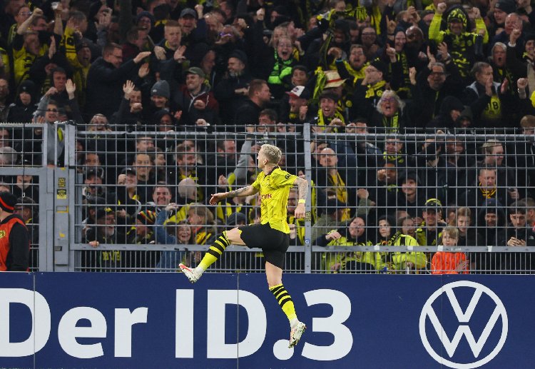 德甲联赛 多特队长罗伊斯是球队的进攻核心,也是目前队内的最佳射手。