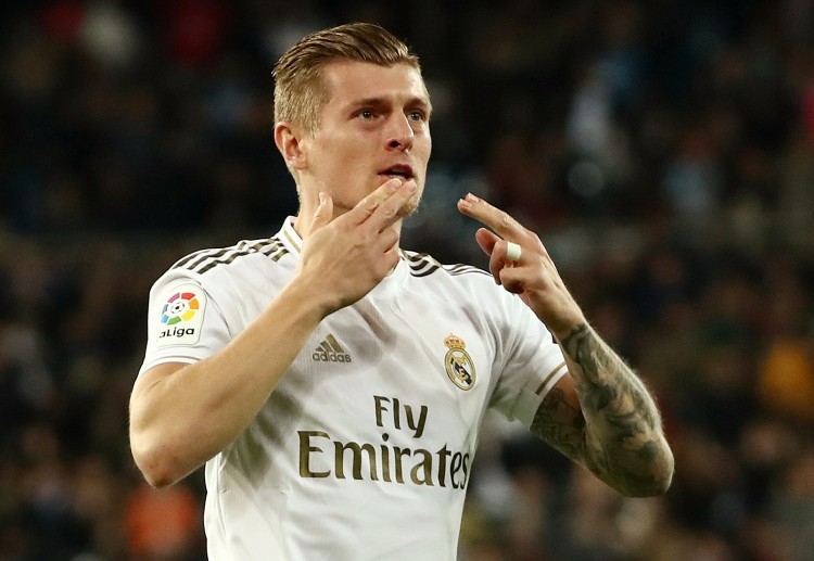 Toni Kroos đã cùng Real Madrid vô địch La Liga mùa này