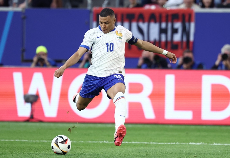 Kylian Mbappe baru cetak satu gol di Euro 2024