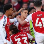 Skor akhir Premier League: Arsenal 4-2 Leicester City