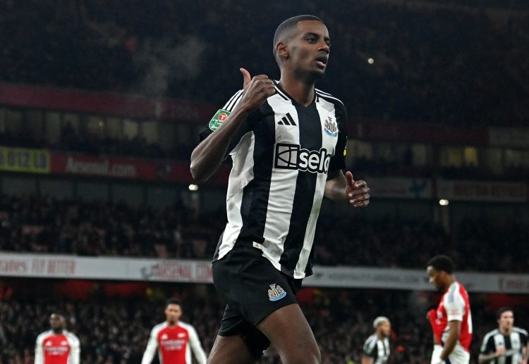 Alexander Isak has been instrumental for Newcastle United, finding the net in eight straight Premier League games