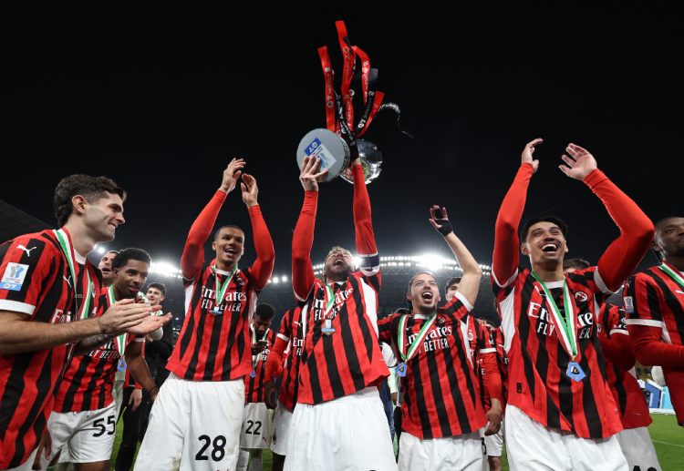 Milan đang xếp thứ 7 trên BXH Serie A