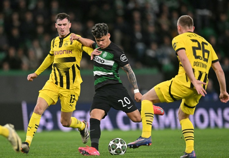 Sporting đá vòng Play-off Champions League 2024/25 với Dortmund