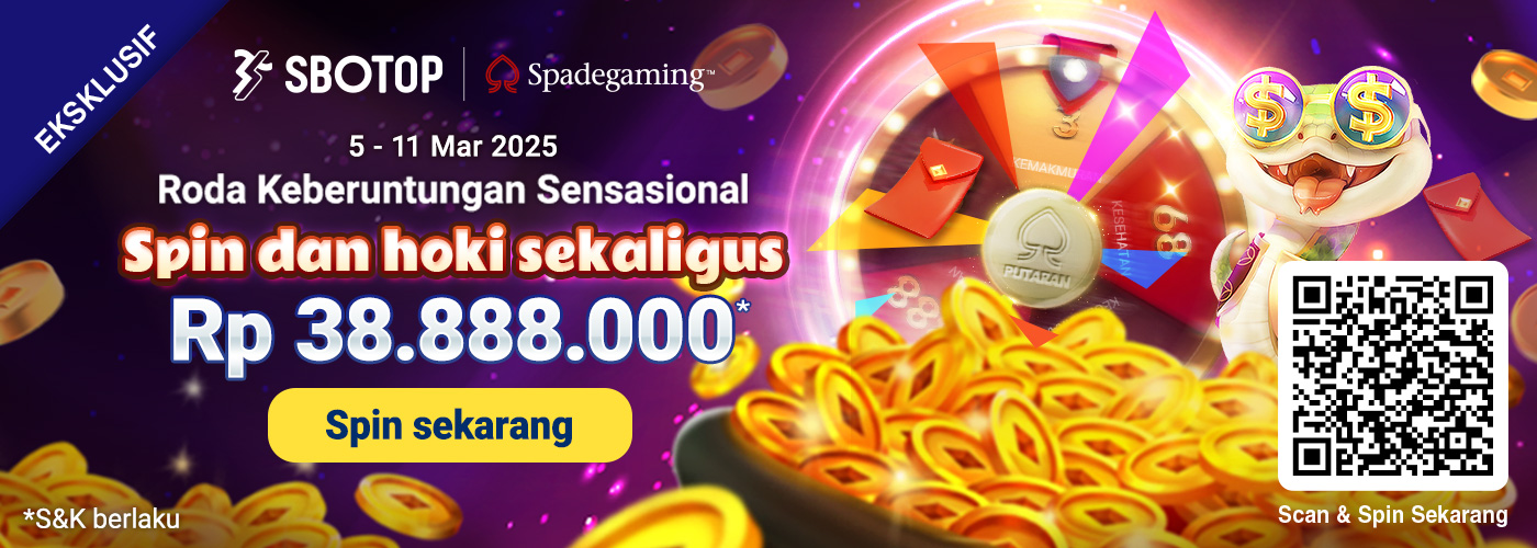 Roda Keberuntungan Sensasional Spadegaming