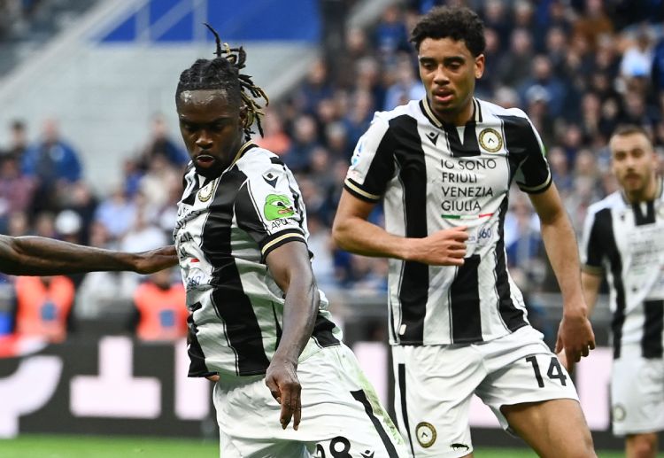 意甲联赛  乌迪内斯在第71分钟由奥马尔索雷博马沃科攻入一球，缩小比分差距。